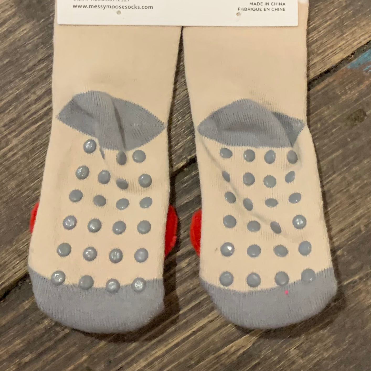 Crab Socks with non skid bottoms