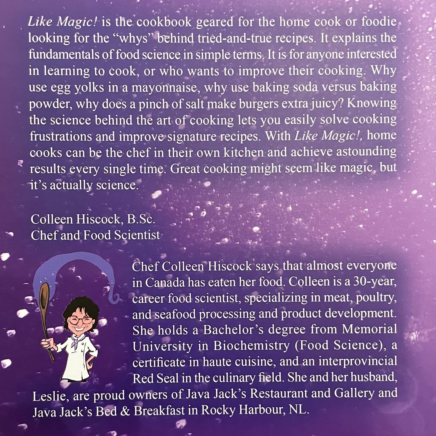 Like Magic Recipe Book by Colleen Hiscock