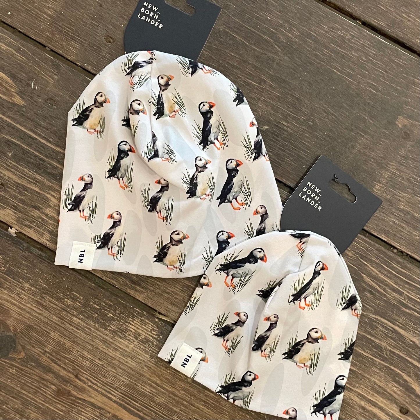 Newbornlander Beanie Puffin Pals