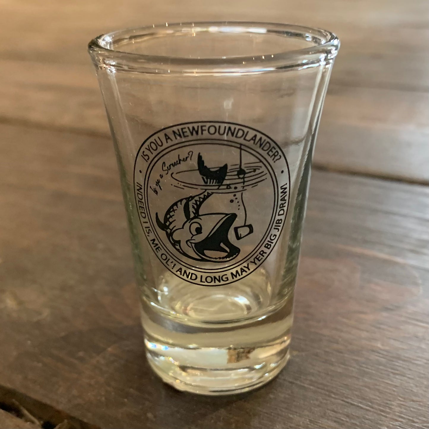 Is you a Newfoundlander Shot Glass