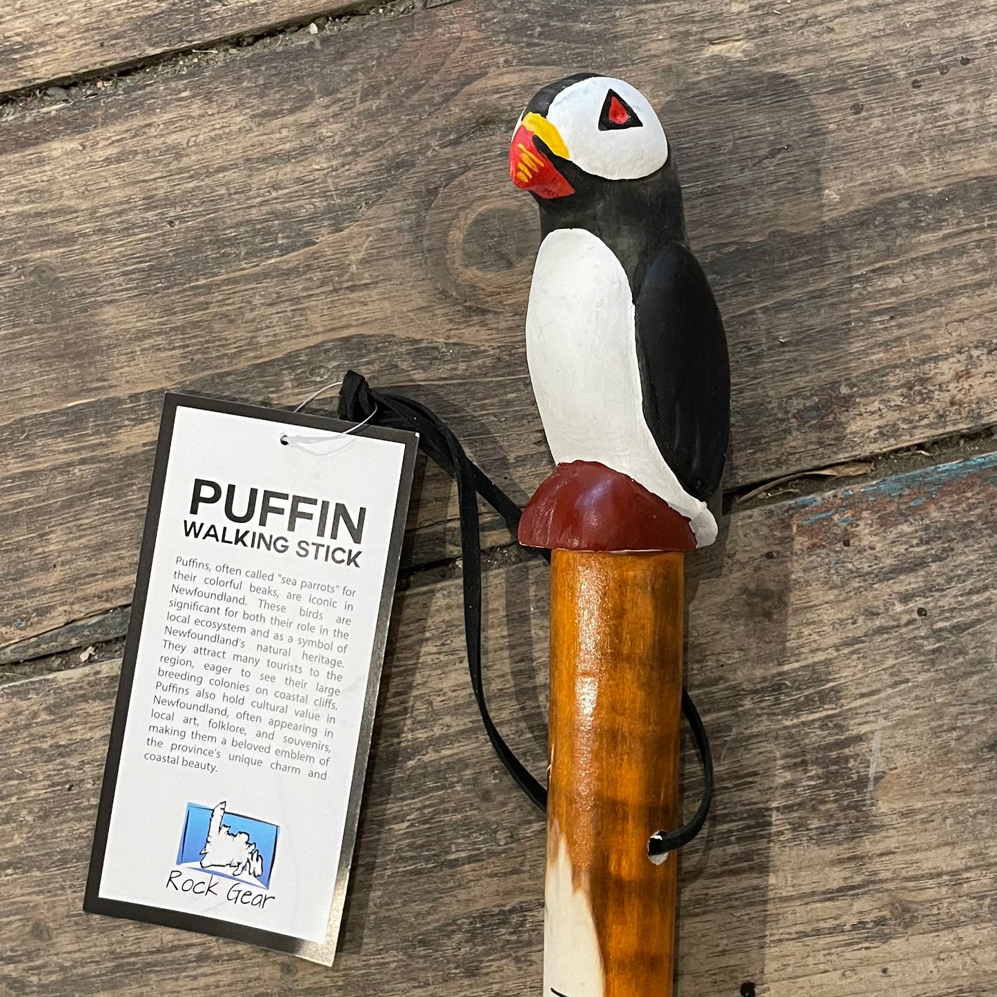 Walking Sticks, Moose or Puffin (Not Available for Shipping)