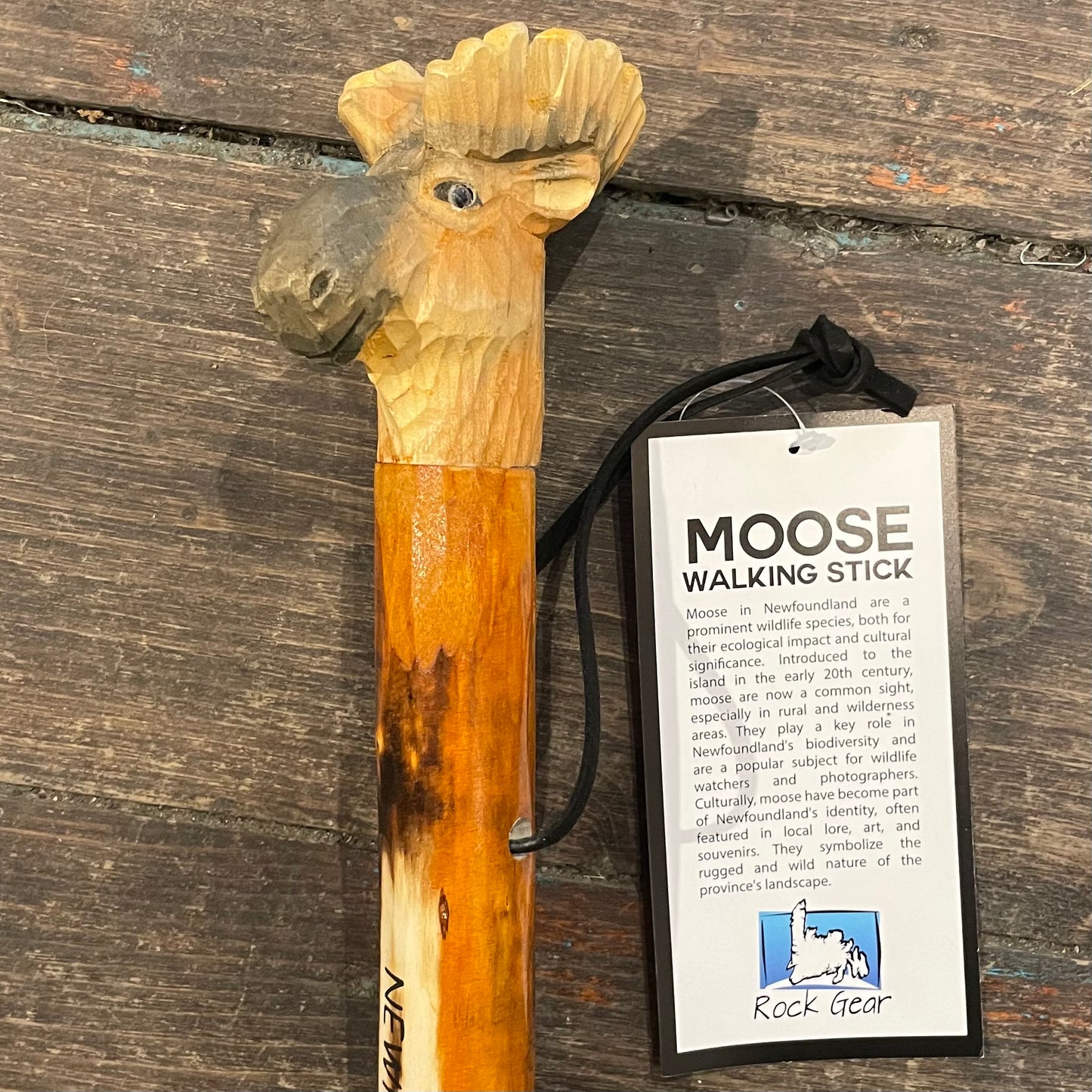 Walking Sticks, Moose or Puffin (Not Available for Shipping)