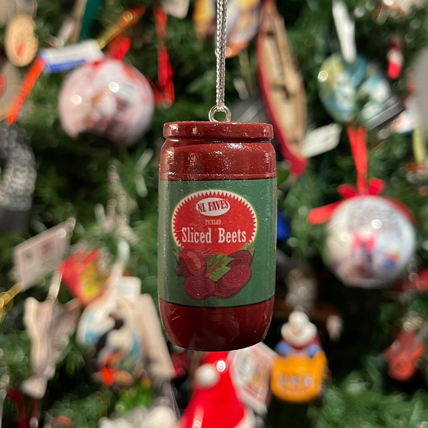 Tree Ornament, Pickled Beet