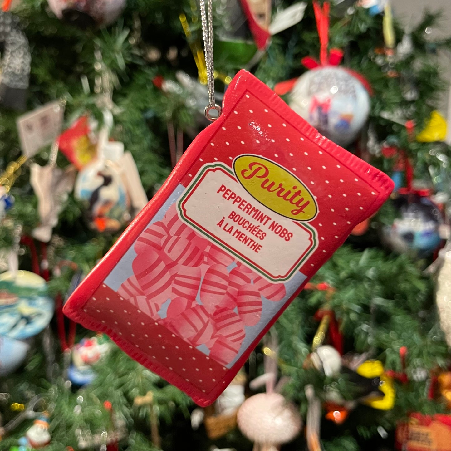 Peppermint Nobs Tree Ornament