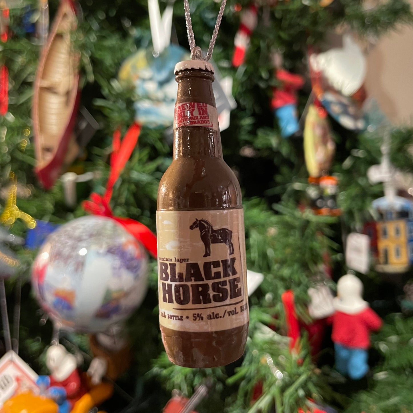 Tree Ornament, Black Horse Beer