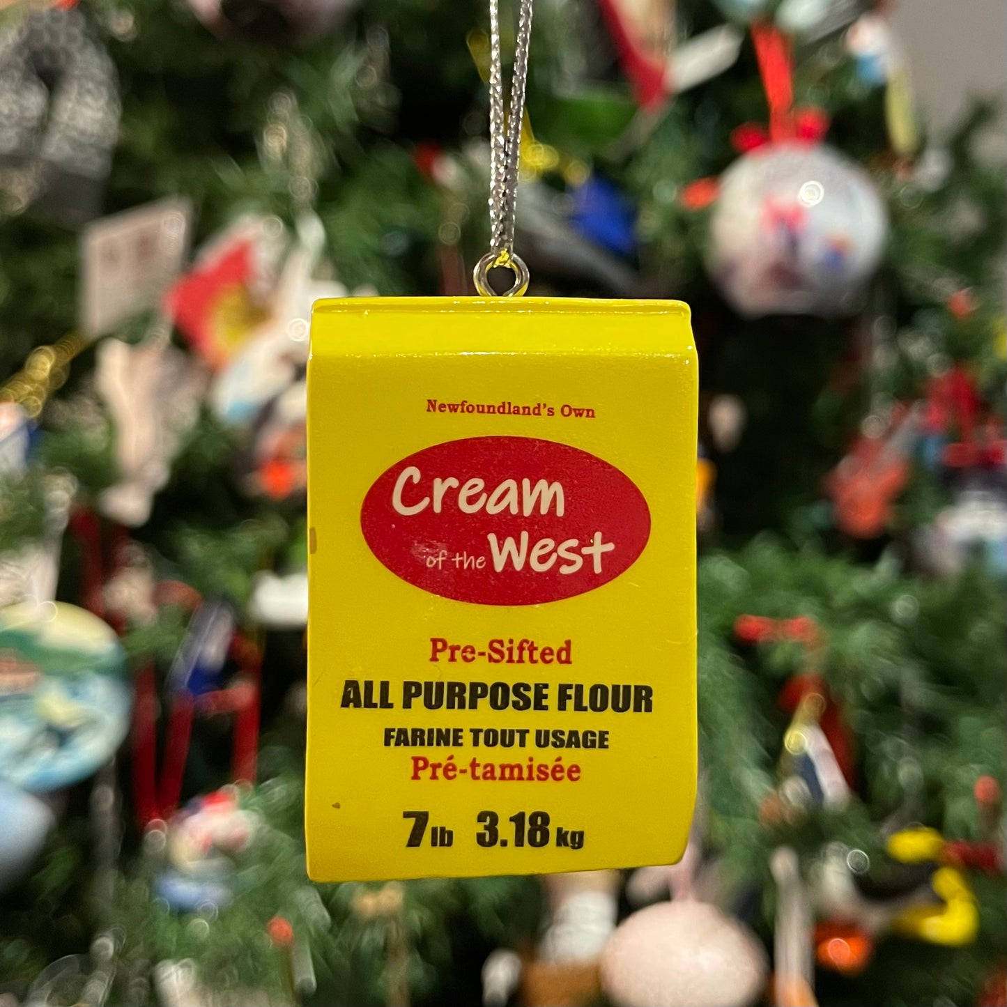 Tree Ornament, Cream of the West Flour