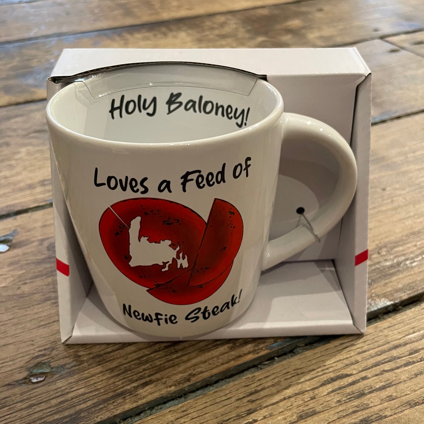 Holy Bologna Newfie Steak Mug