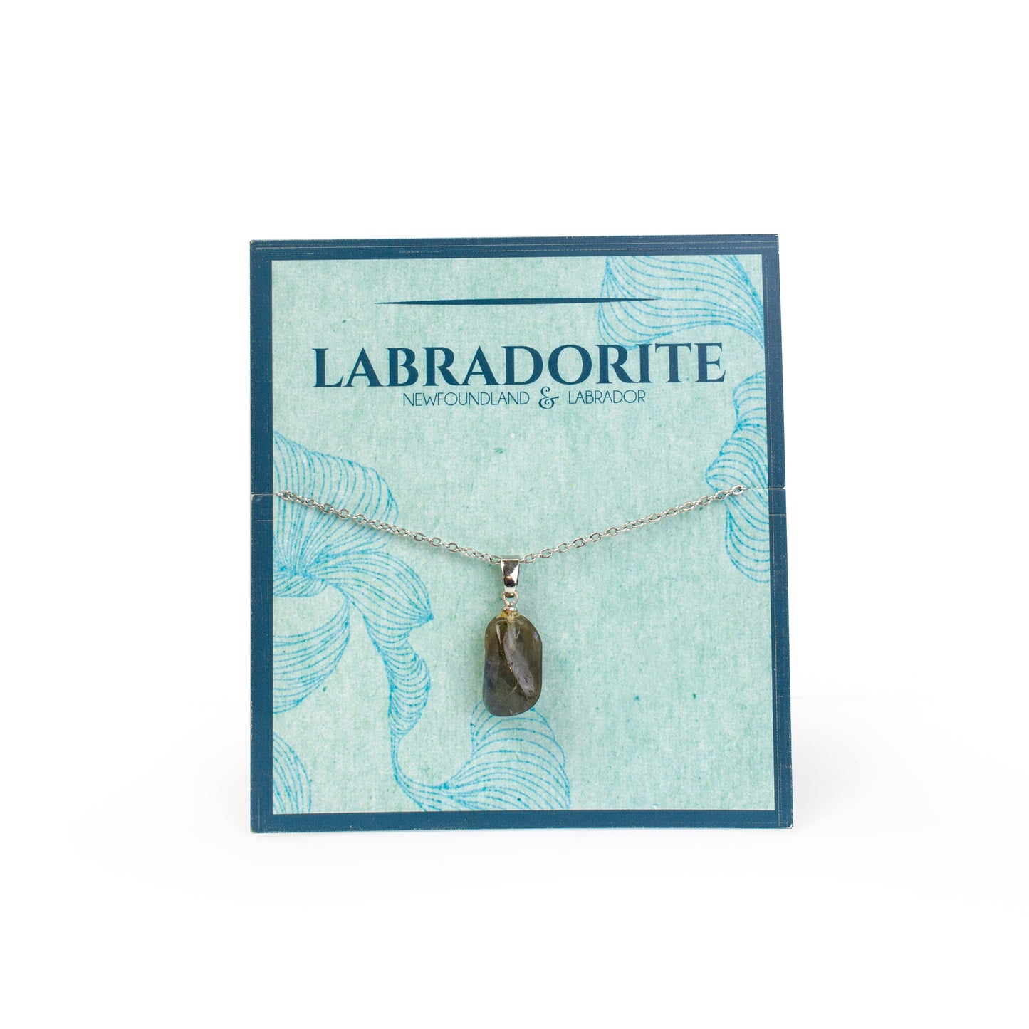 Labradorite Necklace Pendant on Chain