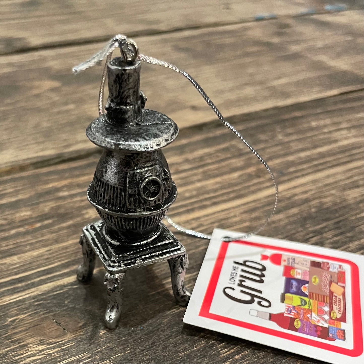 NL Faves Tree Ornament, Pot Belly Stove
