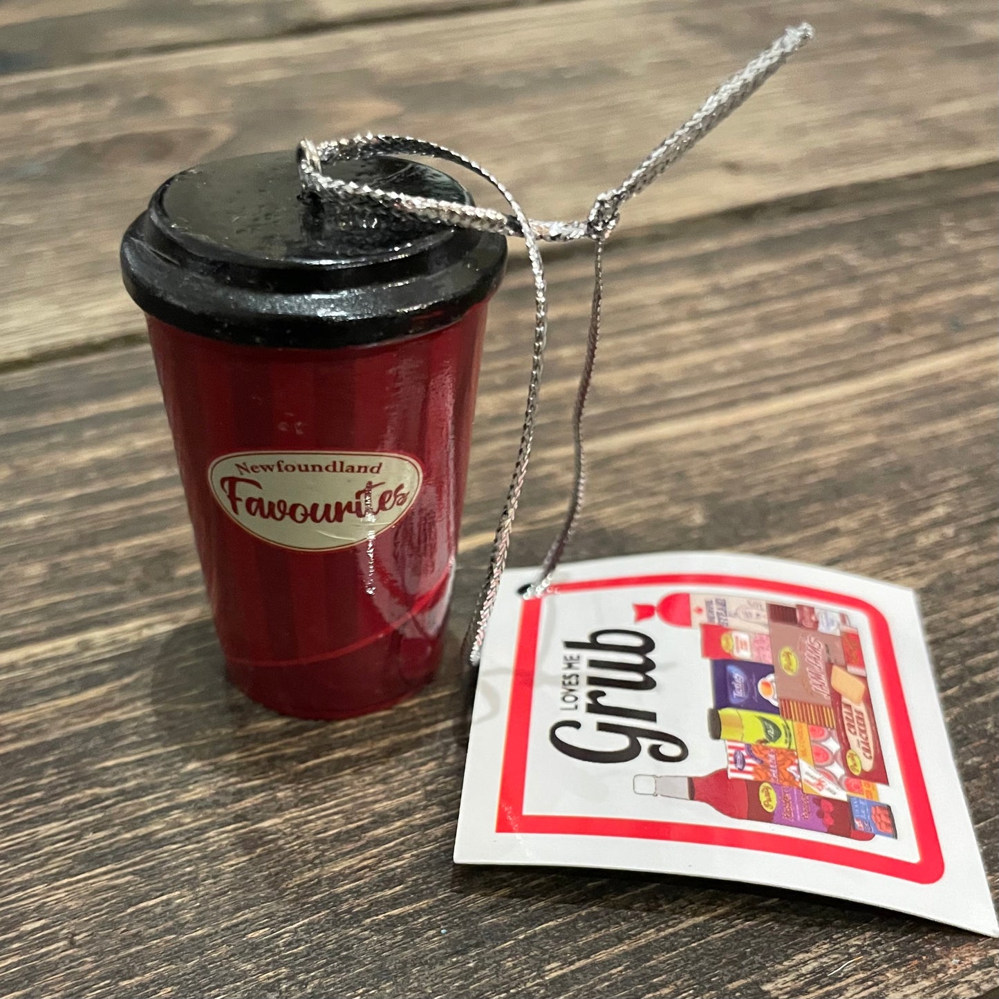 NL Faves Tree Ornament, Favorite Coffee Cup