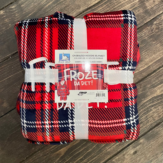Froze da Det Hoodie Blanket