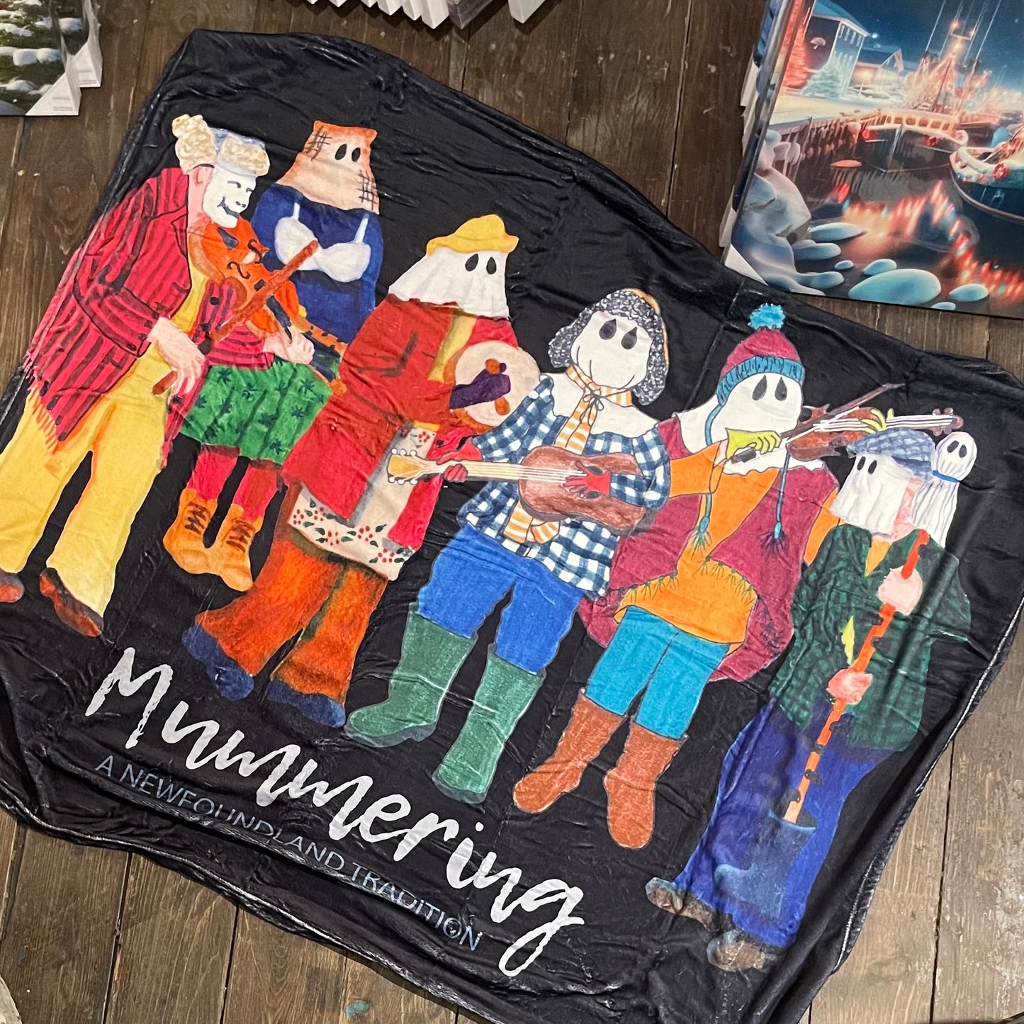 Fleece Throw, Mummering, A Newfoundland Tradition