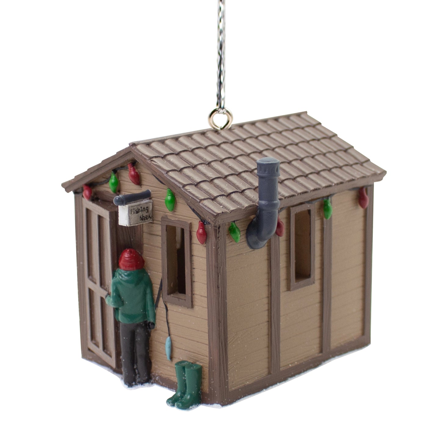 NL Faves Ice Fishing Shed Tree Ornament ***PRE-ORDER NOW SHIPS MID JULY***