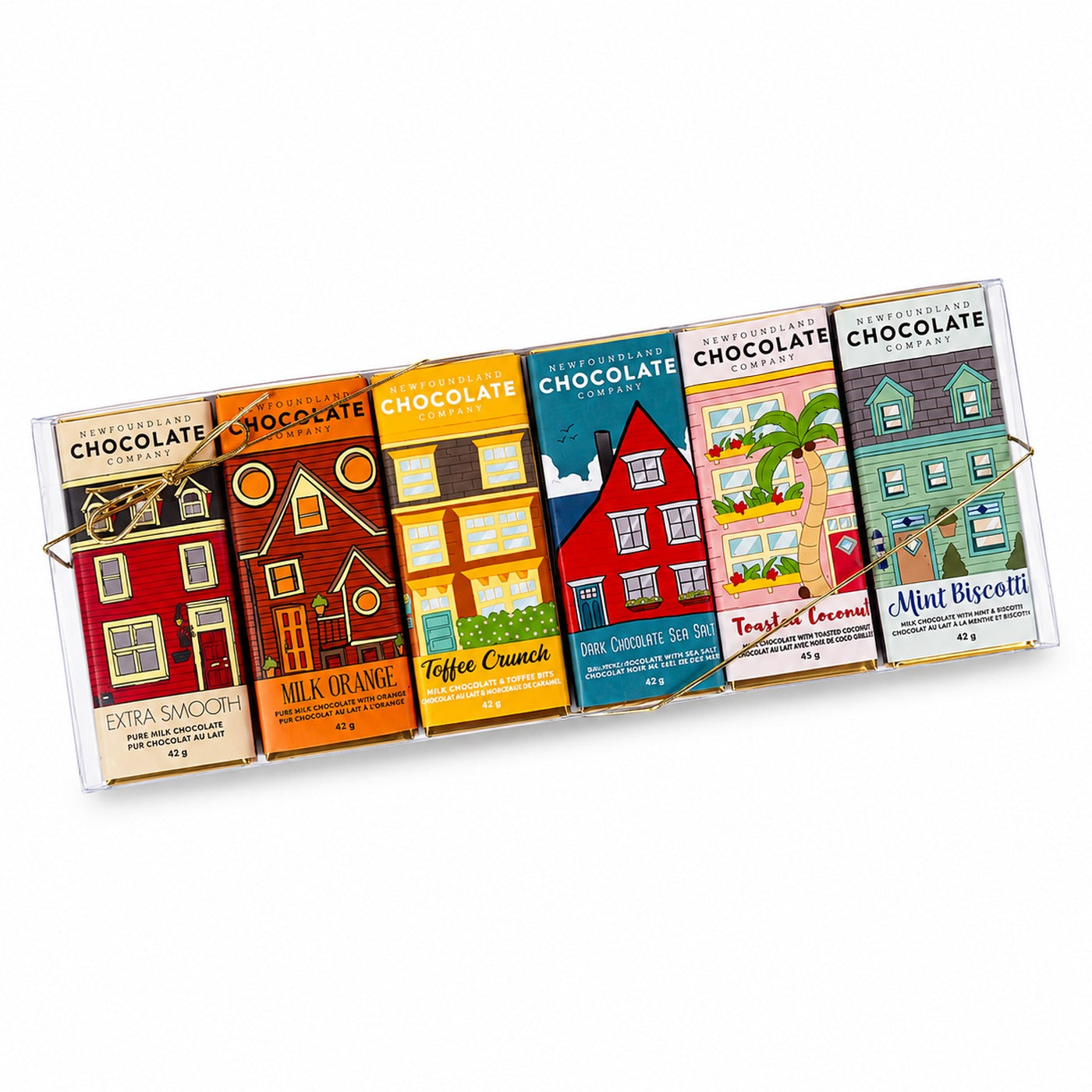 Row House Chocolate Bar Set, 6 Bars