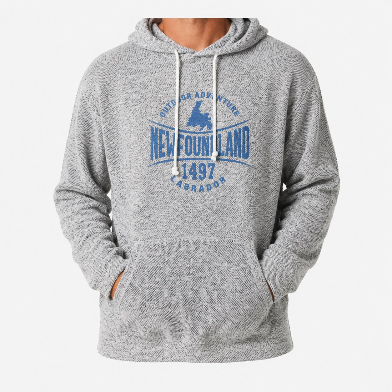 Victoria French Terry Hoodie, Glacier Blue