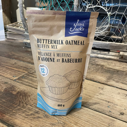 Buttermilk Oatmeal Muffin Mix by Java Jack's