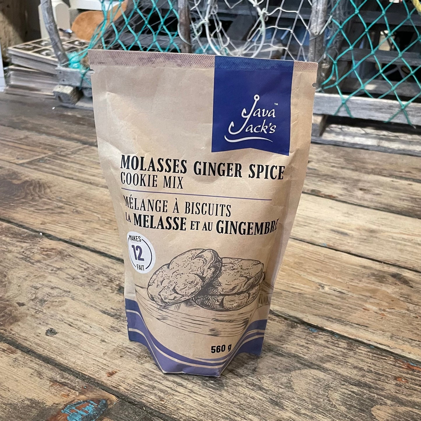 Molasses Ginger Spice Cookie Mix by Java Jack's