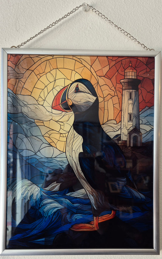 Stained Glass Printed Art