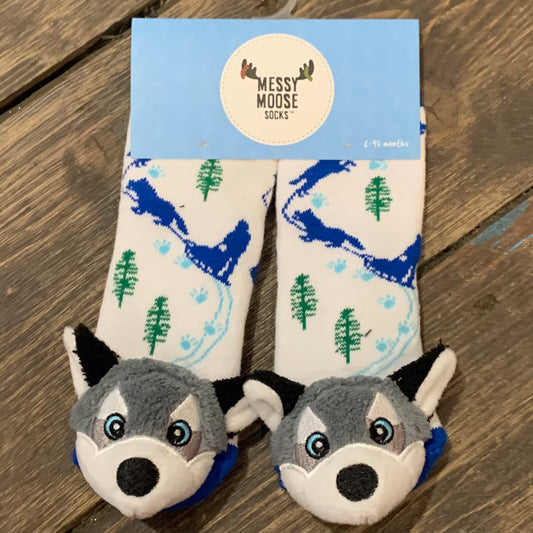 Husky non-skid socks