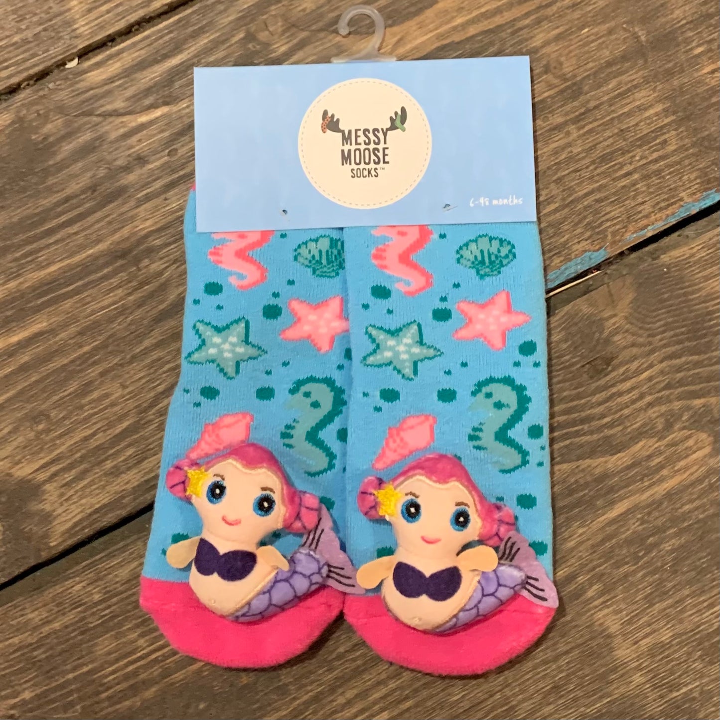 Mermaid socks non slip