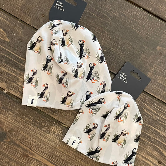 Newbornlander Beanie Puffin Pals