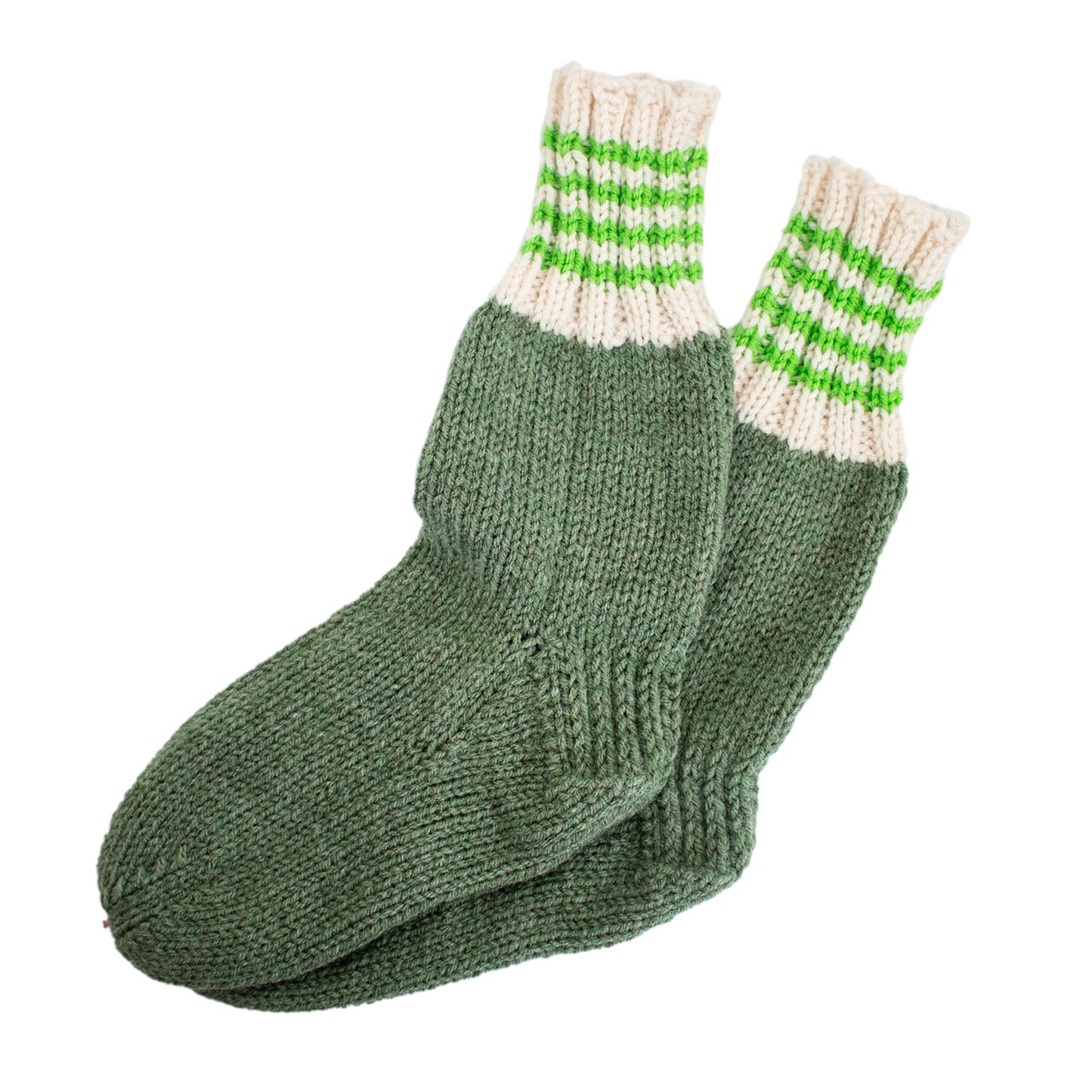 Socks - Hand Knit 100% Wool