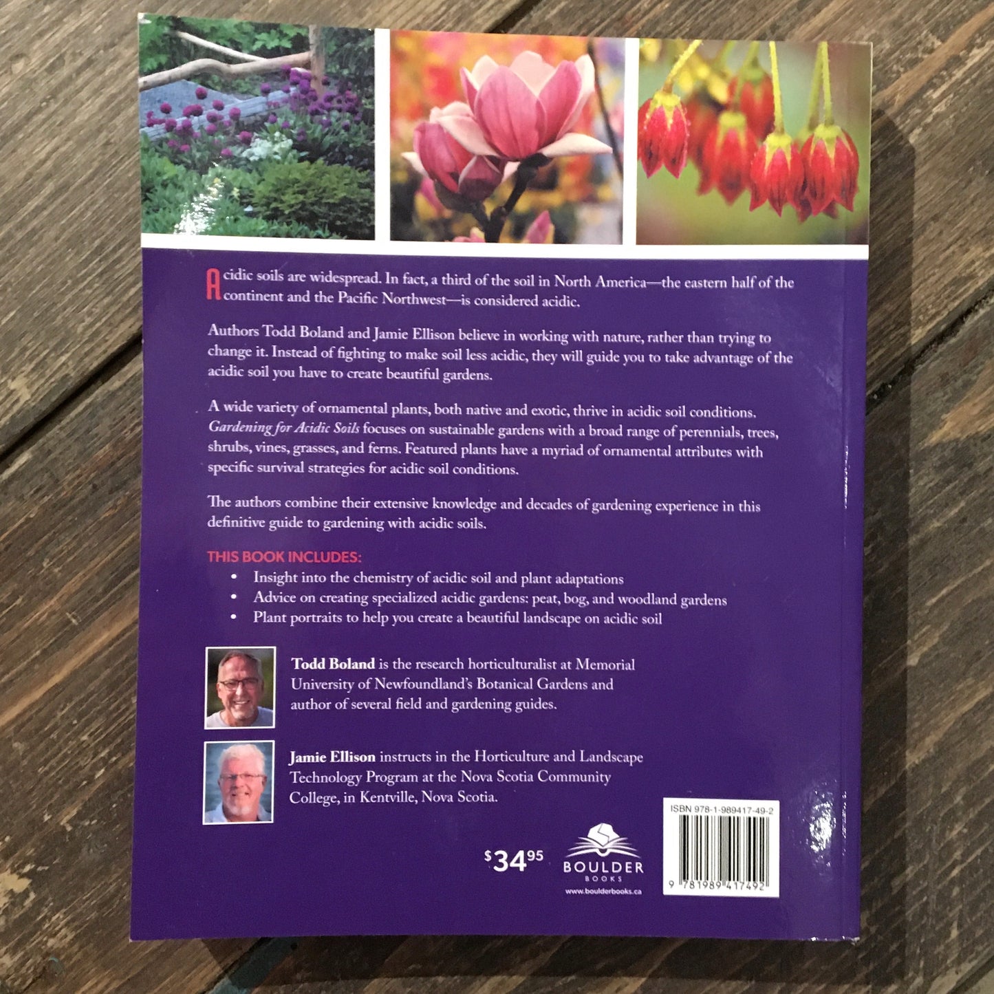 Gardening for Acidic Soils by Todd Boland & Jamie Elliston