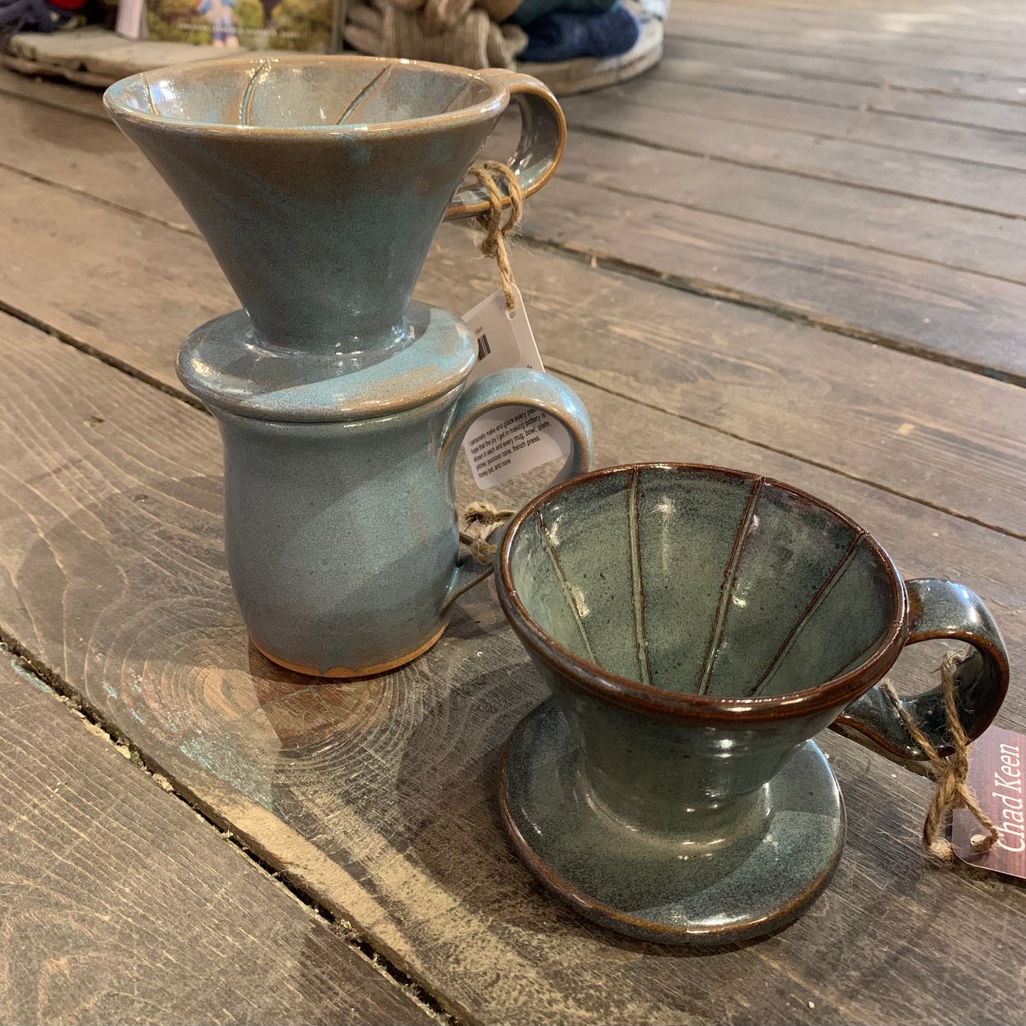 Hand Made Pottery, Coffee Pour Over