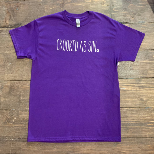 T-Shirt, Crooked as Sin