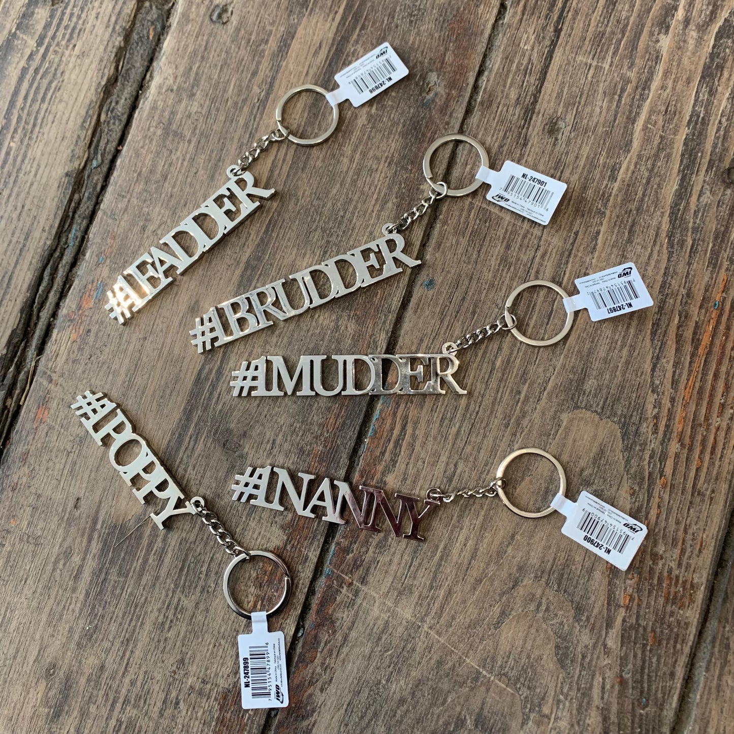 #1 Brudder Keychain