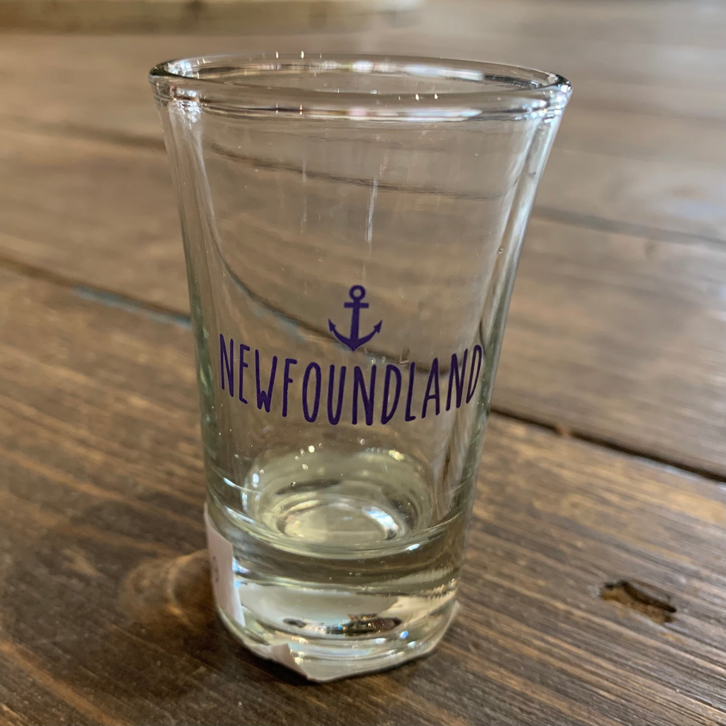 Newfoundland Anchor Shot Glass