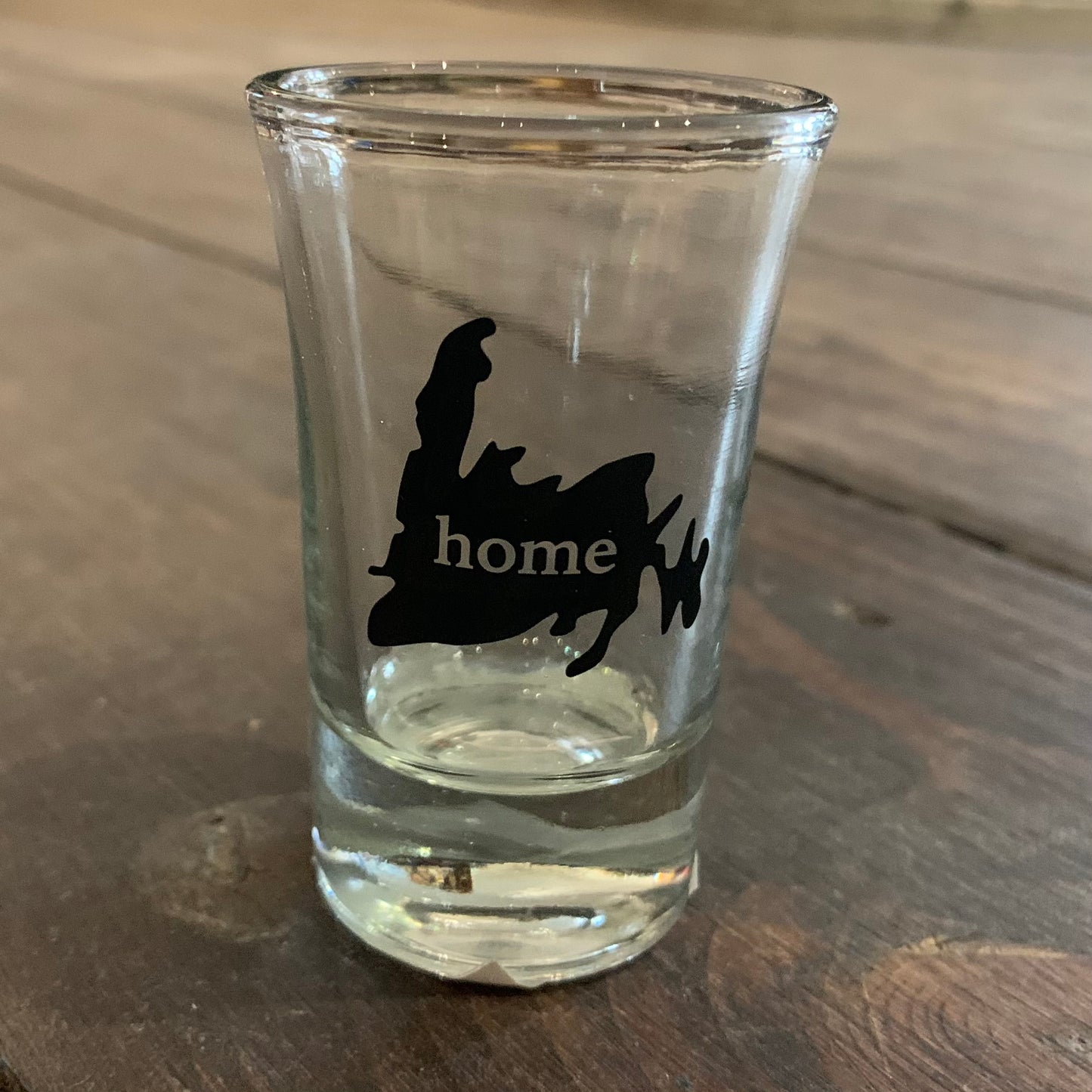 Home Map Shot Glass