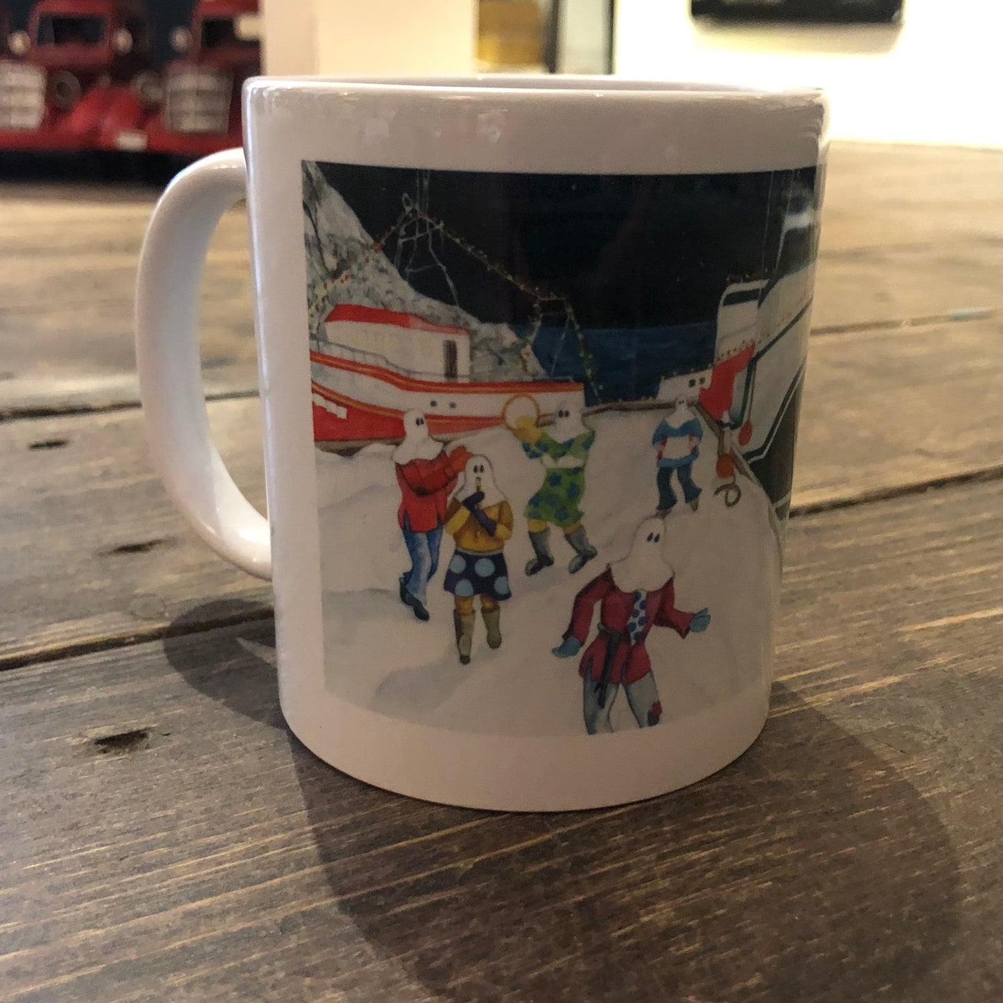 Mummering in Port De Grave Mug