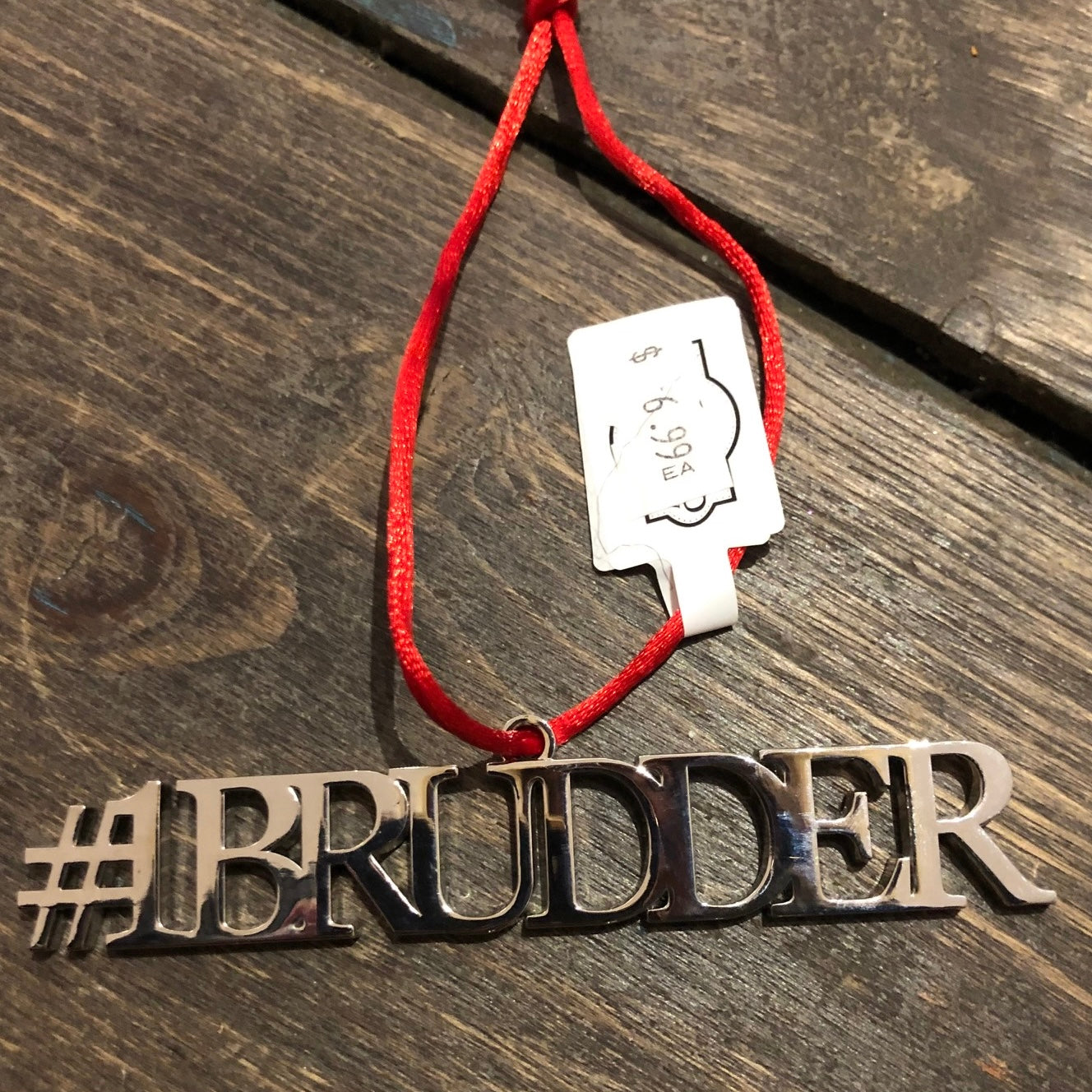 Pewter Tree Ornament #1 Brudder
