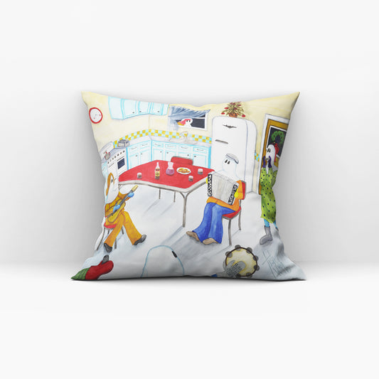 Old Time Kitchen Mummers - Pillow Case