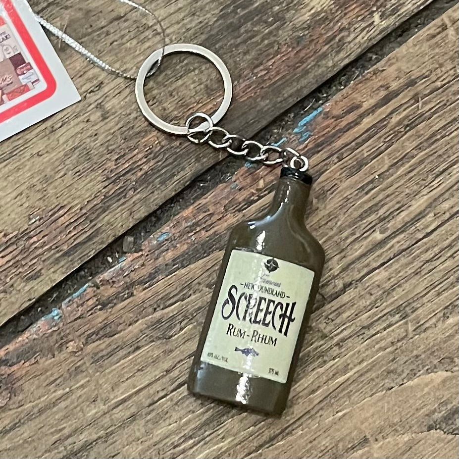 Keychain, Screech Bottle