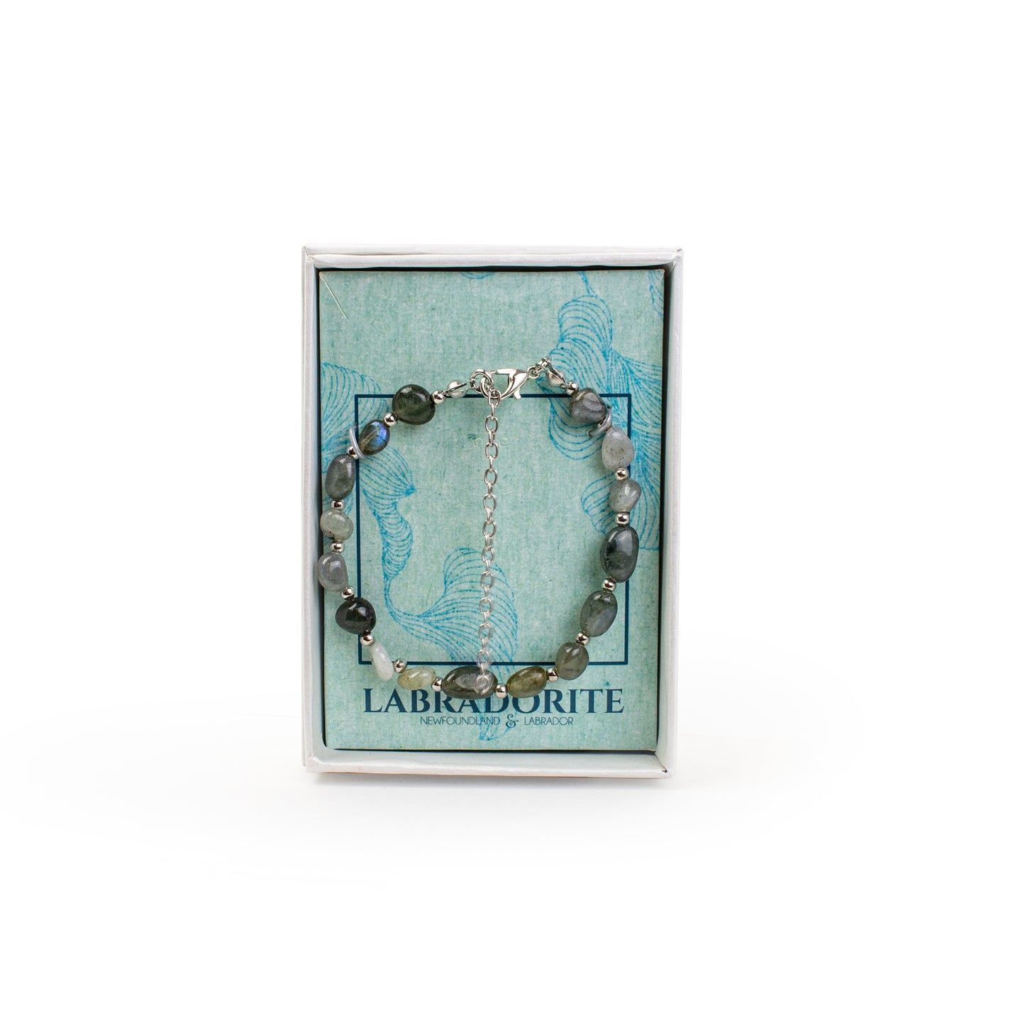 Labradorite Beaded Bracelet