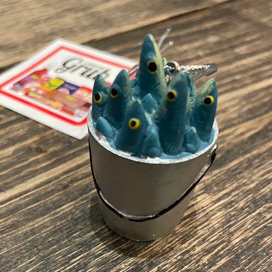 NL Faves Tree Ornament, Bucket of Capelin