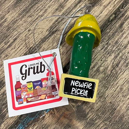 NL Faves Tree Ornament, Newfie Pickle