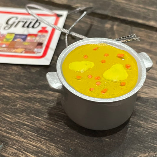 N Faves Tree Ornament, Pot of Pea Soup & Dumplings