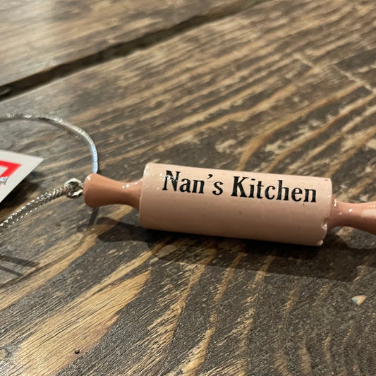 NL Faves Tree Ornament, Nan's Kitchen Rolling Pin!