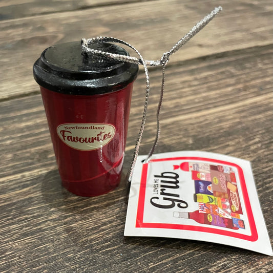 NL Faves Tree Ornament, Favorite Coffee Cup