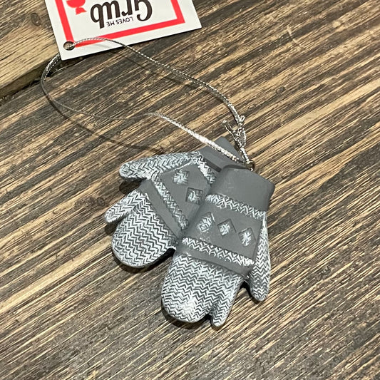 NL Faves Tree Ornament, Trigger Mittens