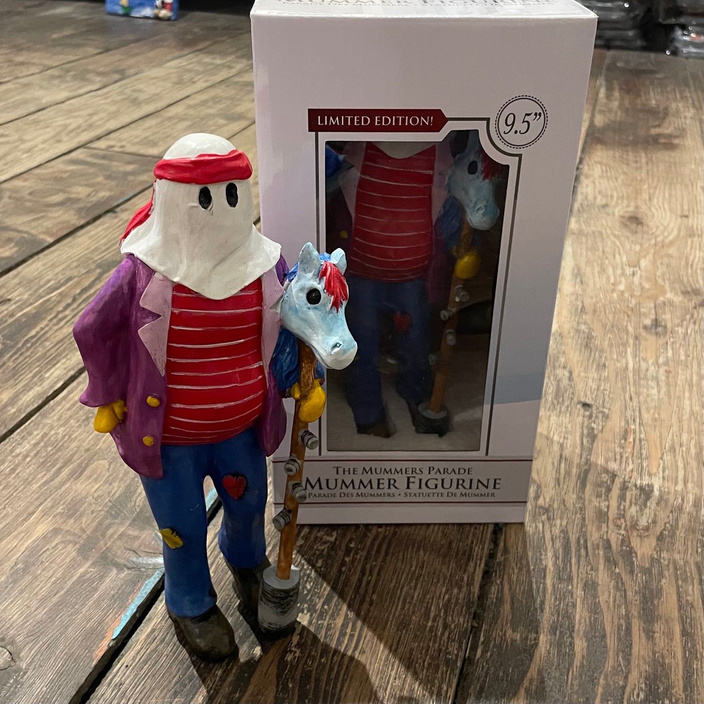 Mummer 9.5" with Hobby Horse Head Ugly STick