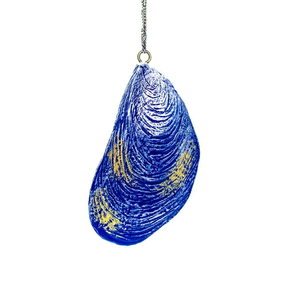 NL Faves Tree Ornament, Mussel Shell! ***PRE-ORDER NOW, SHIPS EARLY AUGUST!***