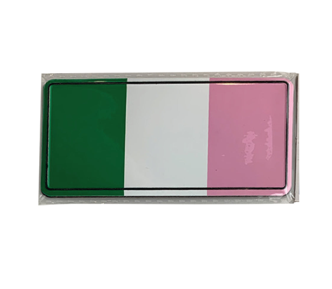 Magnet, Republic Flag License Plate