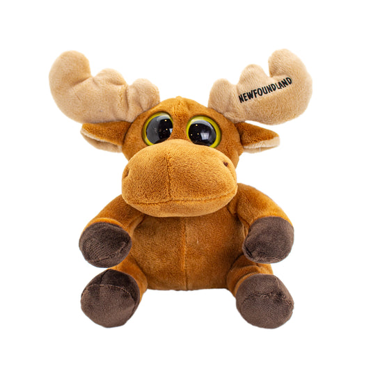 Plush - Big Eye Moose, 6"