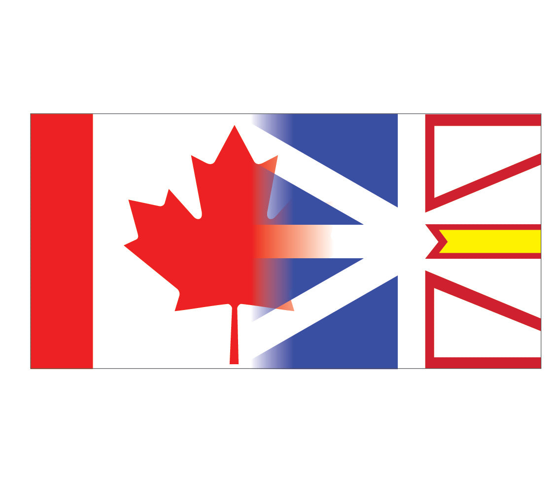 Flag, Combo NL & Canada 27X54