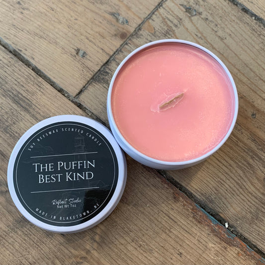 Candle Tins 7oz, The Puffin Best Kind