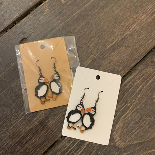 Puffin Earrings